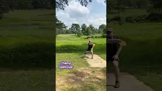 Beat in champ destroyers are my favorite! #discgolf #frisbee #disc #golf #pdga #fyp #diabetes