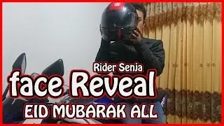 #44 Rider Senja Face Reveal Selamat Hari Raya Idul Fitri Eid Mubarak | Motovlog Indonesia