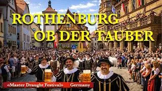 🇩🇪 ROTHENBURG OB DER TAUBER, Walking Tour, 