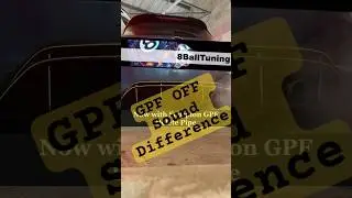 Mk8 Fiesta ST GPF Back Non Res VS GPF Off