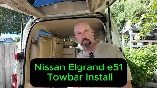 Самостоятельная установка фаркопа на Nissan Elgrand: извлеченные уроки, ошибки и конечный результат.
