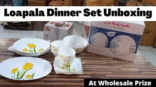 Unboxing Dinner Set | 27 Pcs Tulip Passion | Wholesale Prize | Online Order | Cheapest Rates