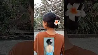 Daily Hairstyle For Long Hair 🌼 | Cute Flower Claw Clip Hair Style Girls 🎀