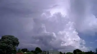 West Auckland Storm Cell Updraft's Jvc Timelapse