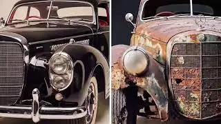From Rust to Glory: Full Restoration of a Forgotten Classic Car