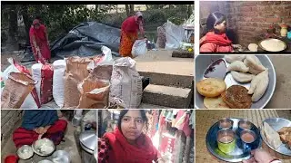 আগের বছর ও বাবার বাড়িতে পিঠে খাওয়া হয়েছিল॥এবছর ও বাবার বাড়িতে সংক্রান্তি আগে পিঠে খাওয়া হলো॥🥟🥟