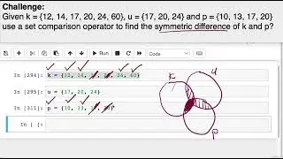 058 Python Set Challenge & Solution   23   Symmetric Difference
