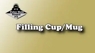 Pouring Tea or Coffee Sound FX - no copyright - royalty free