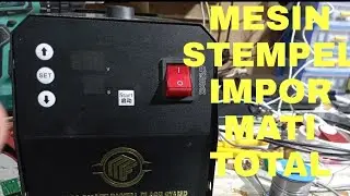 mesin stempel impor merek smart digital flash stemp mati total