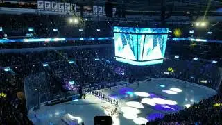 10/2/19 - Opening Ceremony and Stanley Cup Championship Banner Raising