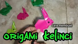 Cara Membuat Origami Kelinci Lucu