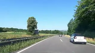 Driving REUTLINGEN to T&Uuml;BINGEN - 🇩🇪 Germany 🇩🇪