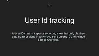User Id tracking   Google Tag Manager GTM