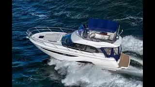 Bavaria Yachts R40 Flybridge Powerboat For Sale in Southern California Video By: Ian Van Tuyl
