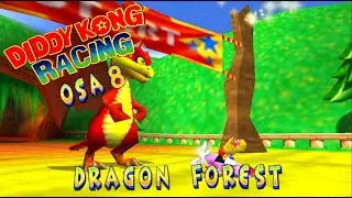 Hopeiset kolikot ja Liekitt&auml;v&auml; Lohik&auml;&auml;rme | Diddy Kong Racing L&auml;pipeluu - Osa 8