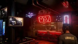 Star Citizen - 4K - 3.7.1 - Lorville Bar Ambient - Music -