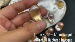 Exploring Exquisite Beauty: Large Size Baroque Freshwater Pearls