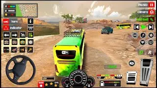 Extreme Off Road Mountain Driving 🏔️ | Coach Bus Simulator India 2025 | Part 14