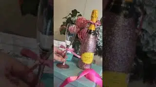 Glitter Prosecco and Glass Blush The Glitter Emporium