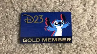 D23 gold membership stuff 