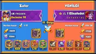 17. Wave. 1.1T Hard Fight Bard VS Franky & Stein - Rush Royale