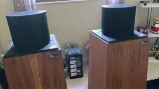 GORGEOUS Vintage Walsh 2 OHM Speakers