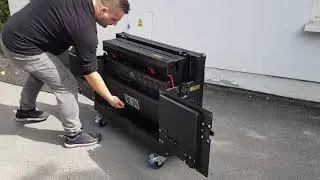 Легкосъемный складной чехол с двумя отсеками для консоли GrandMA3 Compact XT от ZCase