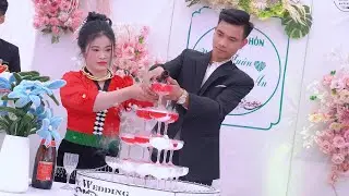 TO&Agrave;N CẢNH TIỆC CƯỚI CH&Uacute; RỂ.[ VĂN TH&Acirc;N -THUY AN.] TẠI BẢN CỦ TUẦN GI&Aacute;O .