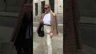 plaid blazer outfit