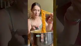 Рамен с курицей Карбонара &laquo;Вулкан&raquo; 🥵🍜 #рамен #шорты #гурман