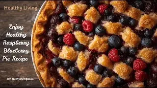Enjoy Healthy Raspberry Blueberry Pie Recipe