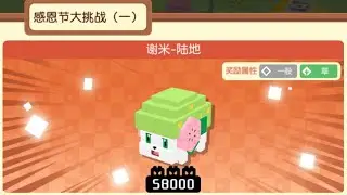 Pok&eacute;mon Quest China 58K Shaymin (Land Forme)