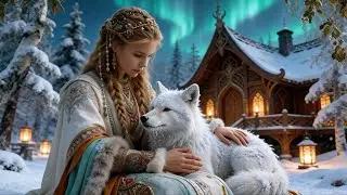 Cozy Christmas Beneath Aurora Lights | Elvish Fantasy World