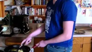 The Morgan and Alex Cooking Show Ep. 2-Breakfast Sandwich