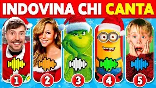 Indovina chi sta CANTANDO...? 🎤🎙️🎅 Le Canzoni di Natale pi&ugrave; Famose 🎄 | Quiz Musicale