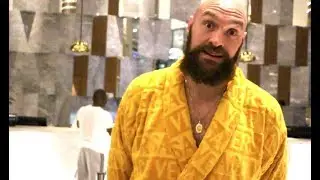 'I AM IN ANIMALISTIC MODE' - TYSON FURY (IN GOLD VERSACE ROBE) SENDS MESSAGE TO DEONTAY WILDER,