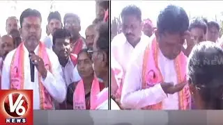 TRS Will Win 100 Seats In TS Assembly Polls, Says Putta Madhu | Manthani Election Campaign | V6 News