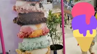 Layallpur Galleria Faisalabad visit 2023 kids &sect; blueribbon ice-cream  #mallshopping #trending_