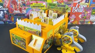 7 Minute ASMR Toy Unboxing: Plants vs. Zombies Dual Gun Shooting Scrolling Card Toy | Toy Review
