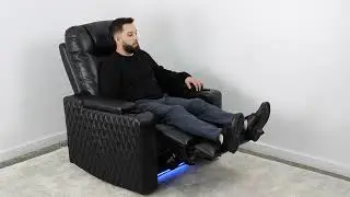 MCombo Power Recliner Chair, Home Theater Seating, Model HTS401BLK  | Operation & Assembly