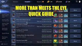 MIR 4 - MORE THAN MEETS THE EYE | REQUEST MISSION QUICK GUIDE