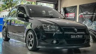 Proton Saga BLM Mivec PU Front Skirt Install