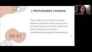 Relator&iacute;a y Ense&ntilde;anzas del Libro Ave Cristo por Laura V.  Delgado Merchan