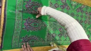 Showl se front open kurti banaye #trending #viral #silai #showlcutting 