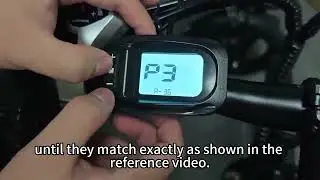 Aairsk GT900/SU7/GT300 ebike LCD intelligent instrument factory initial parameters