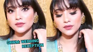 GRWM : In wedding Reception || shystyles