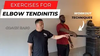 2 Exercises for Elbow Tendinitis Relief | Coach Baso