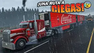 &iexcl;Cami&oacute;n con DOBLE TR&Aacute;ILER de COCA COLA se ENFRENTA al CLIMA EXTREMO! de ATS