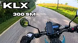 Riding My Supermoto like a Street Dirt bike on The Backroads!