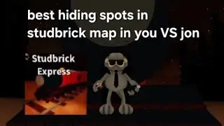 best hiding spots in studbrick Express map in you VS jon